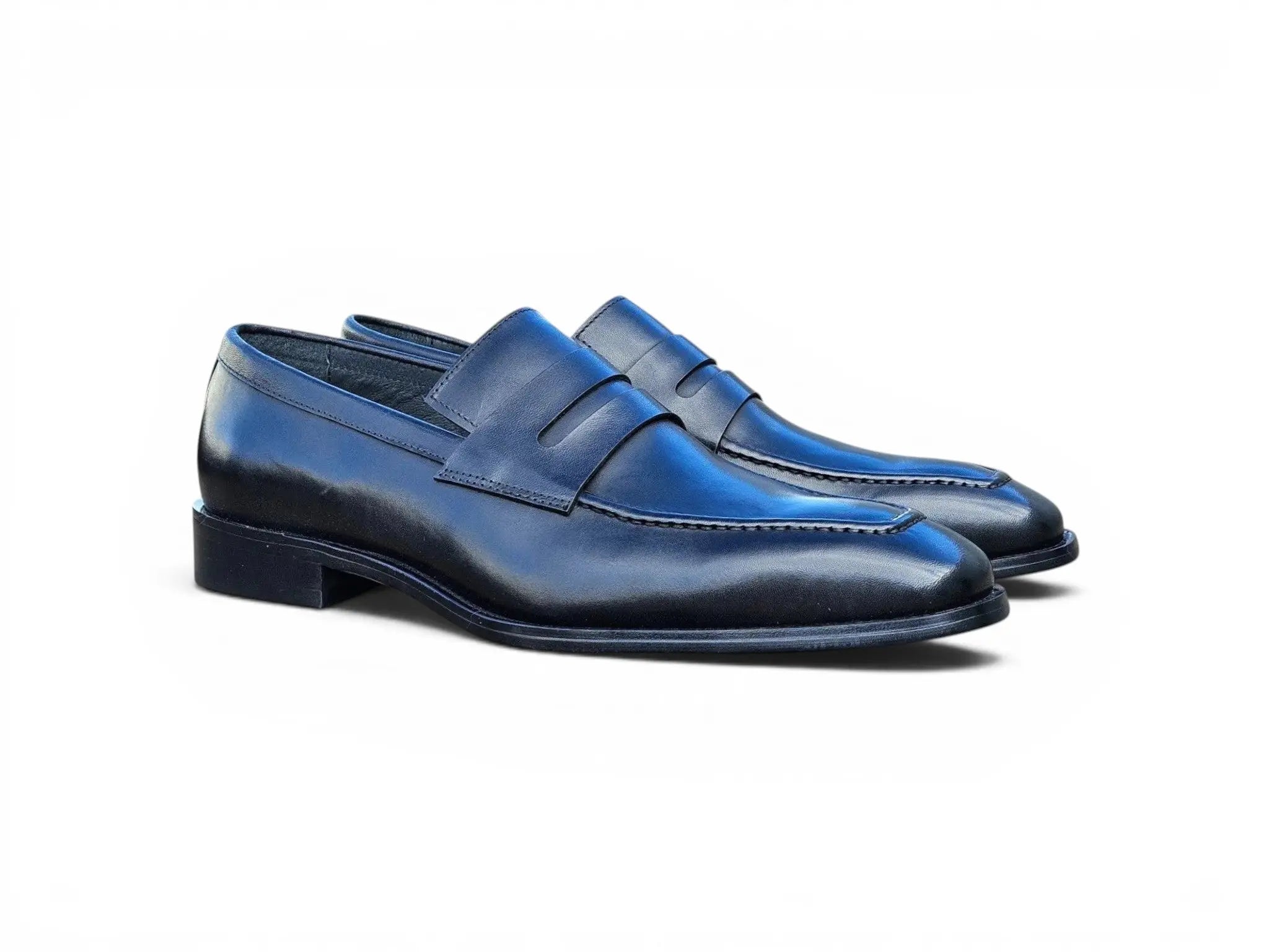 Patina Finished Penny Loafer Carrucci
