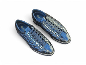 Quilted Leather Sneaker Carrucci