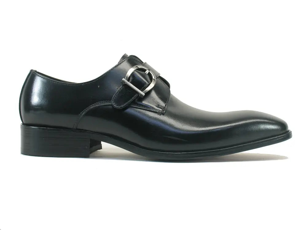 Signature Buckle Monk Strap Shoe Carrucci