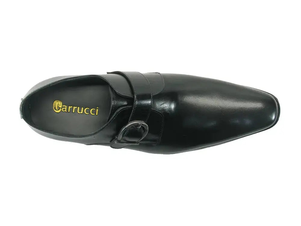 Signature Buckle Monk Strap Shoe Carrucci
