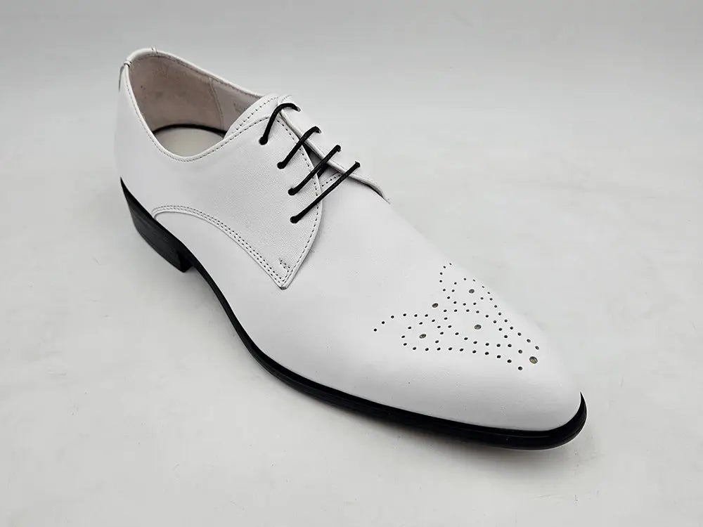 Signature Burnished Lace-up Derby Carrucci