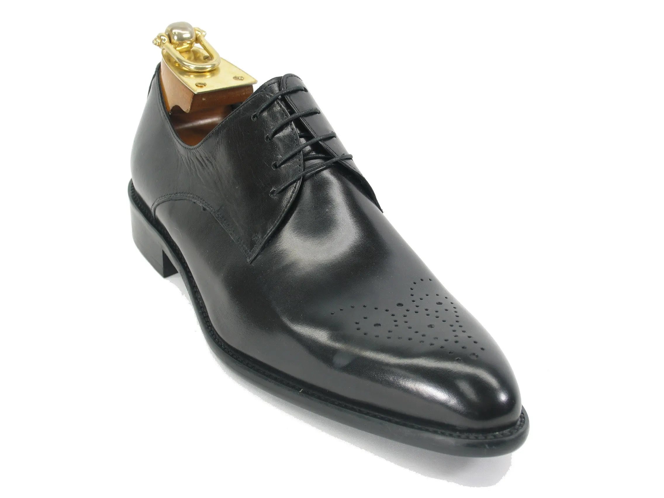 Signature Burnished Lace-up Derby Carrucci