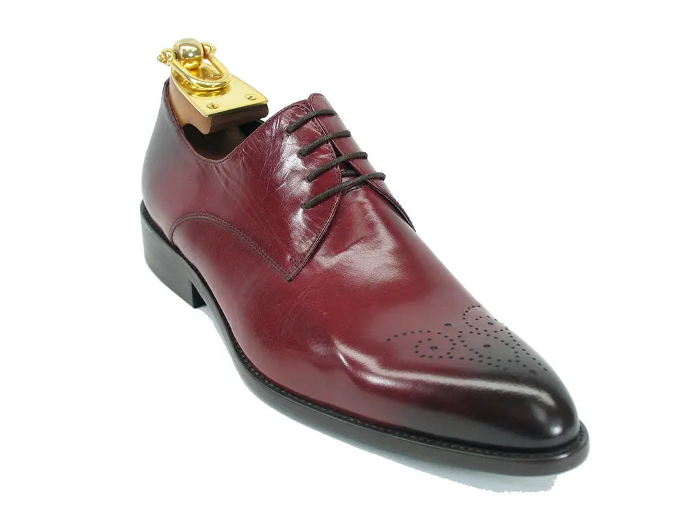 Signature Burnished Lace-up Derby Carrucci