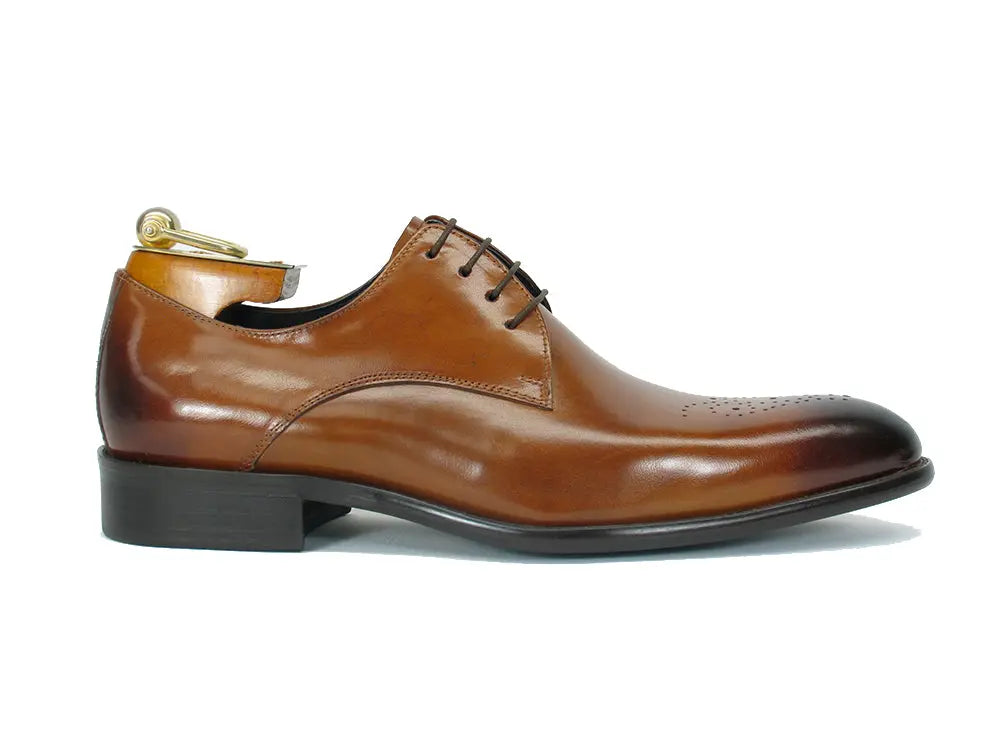 Signature Burnished Lace-up Derby Carrucci