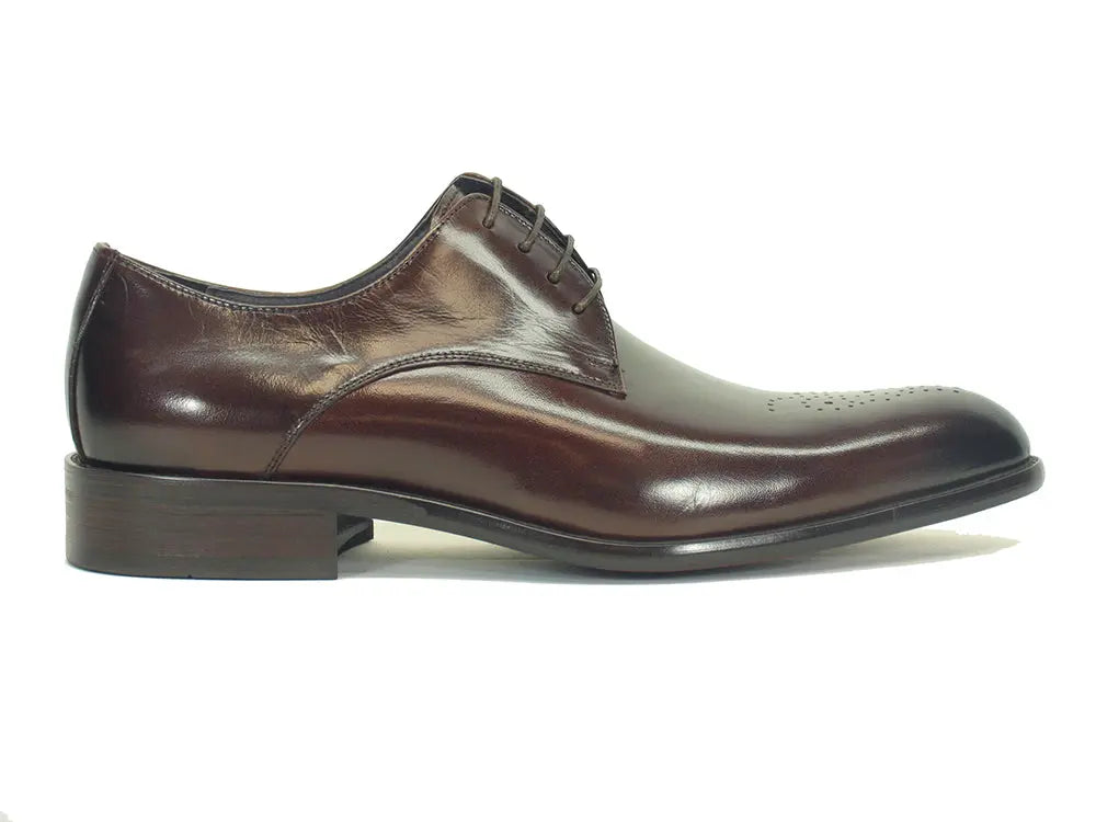 Signature Burnished Lace-up Derby Carrucci