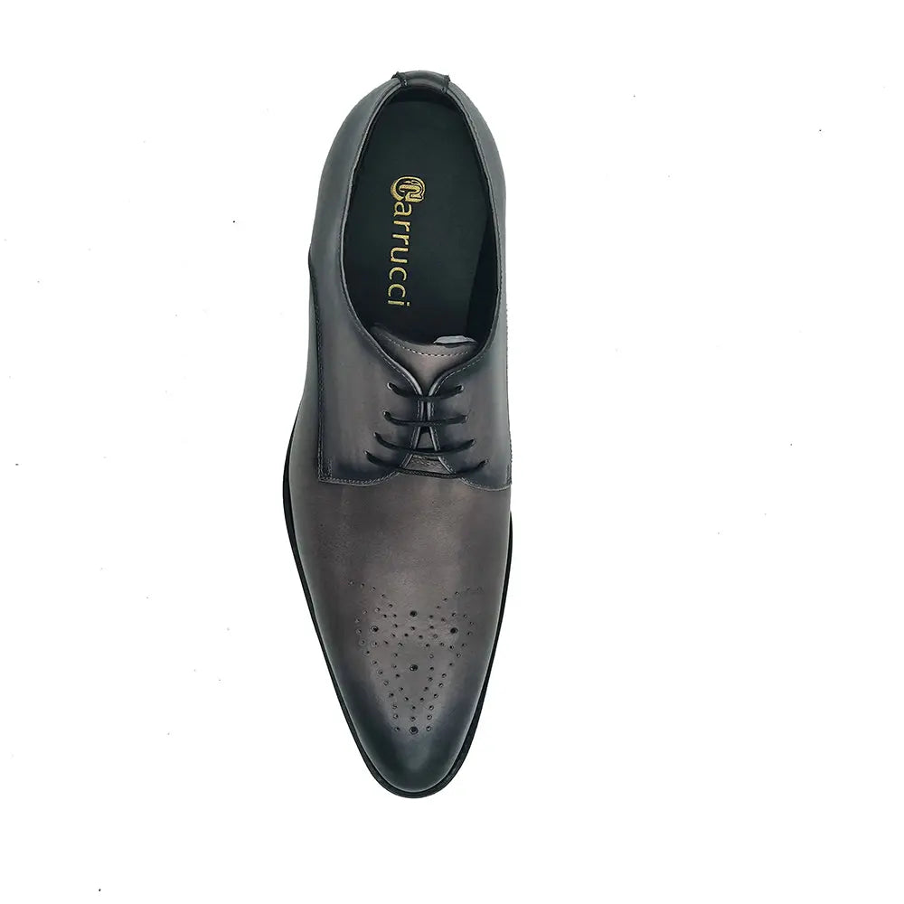 Signature Burnished Lace-up Derby Carrucci