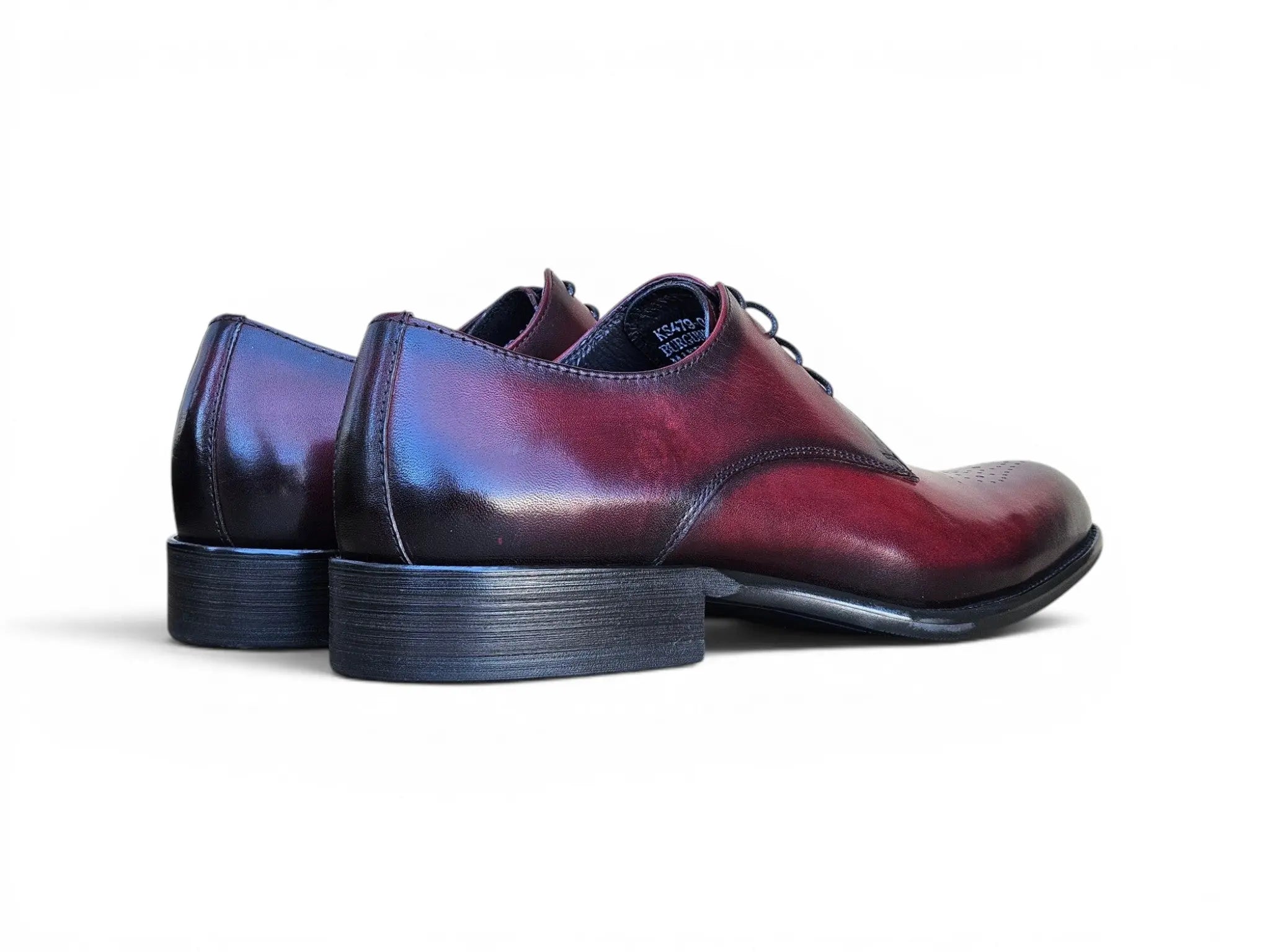 Signature Burnished Lace-up Derby Carrucci