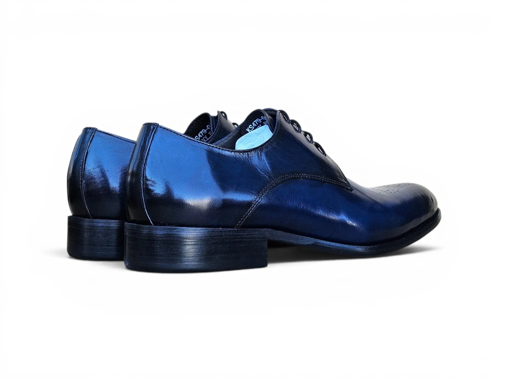 Signature Burnished Lace-up Derby Carrucci