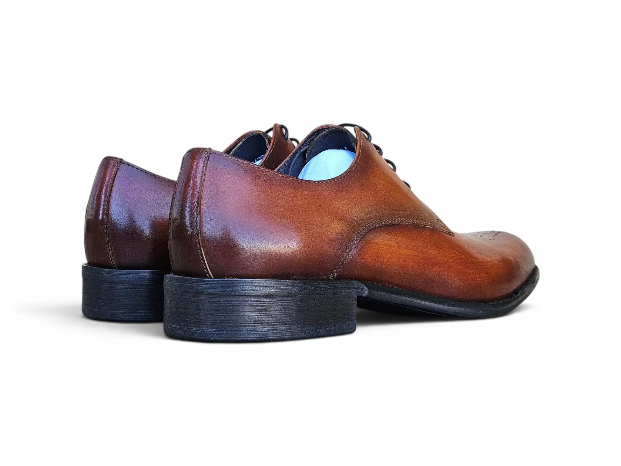Signature Burnished Lace-up Derby Carrucci