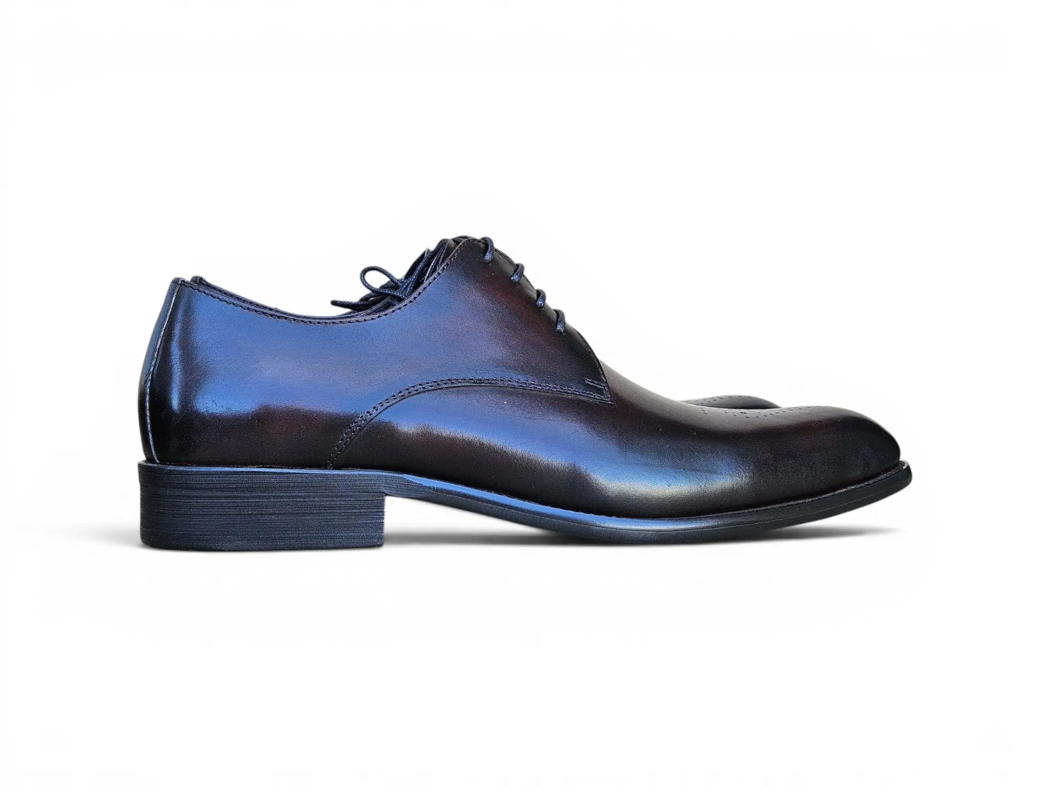 Signature Burnished Lace-up Derby Carrucci