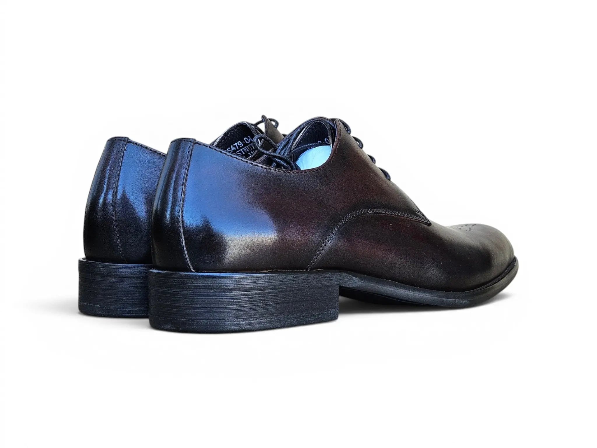 Signature Burnished Lace-up Derby Carrucci
