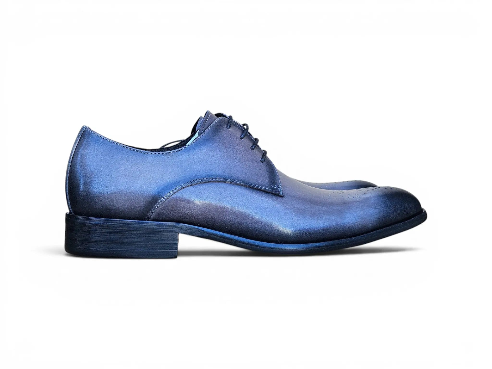 Signature Burnished Lace-up Derby Carrucci