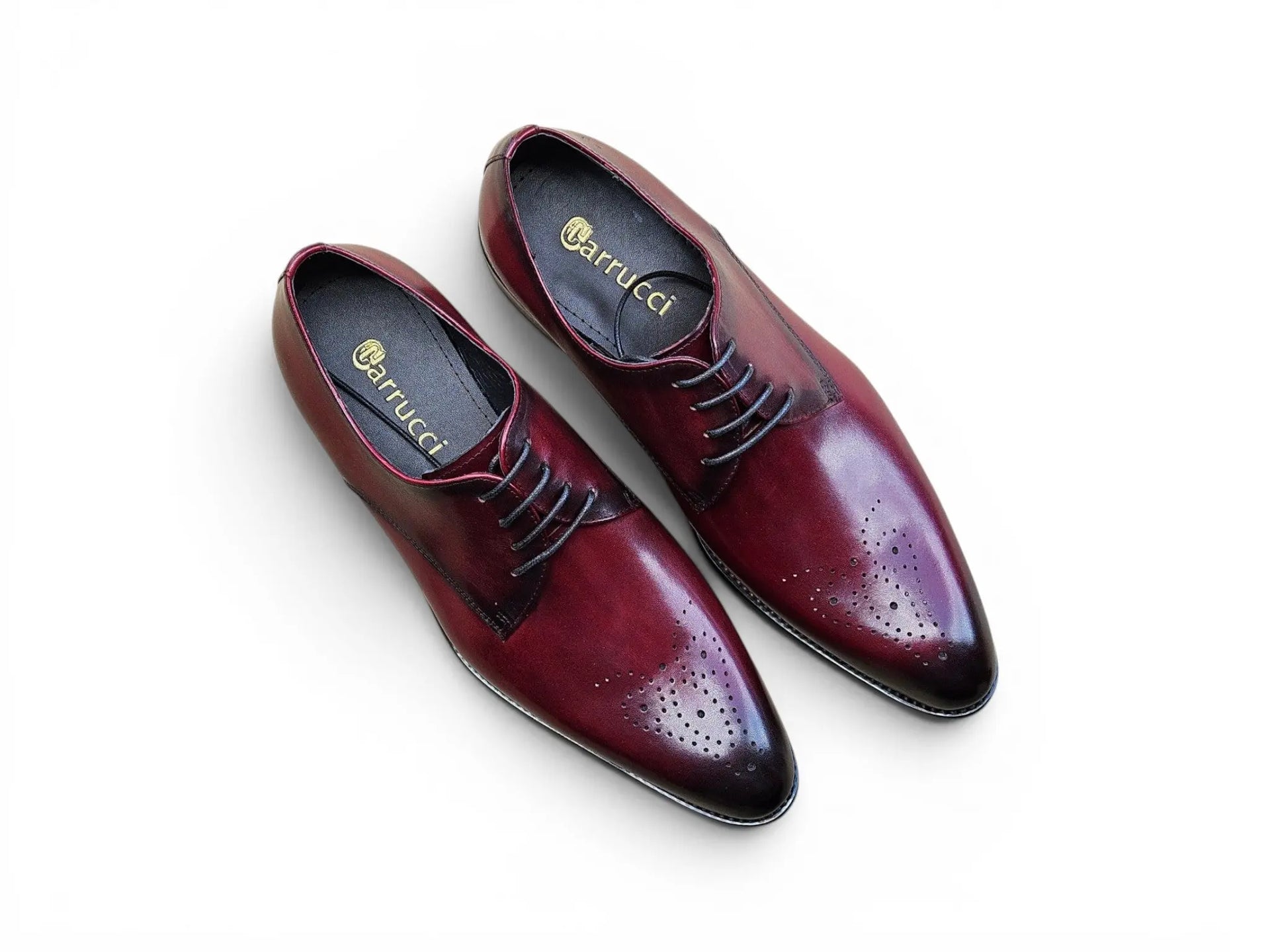 Signature Burnished Lace-up Derby