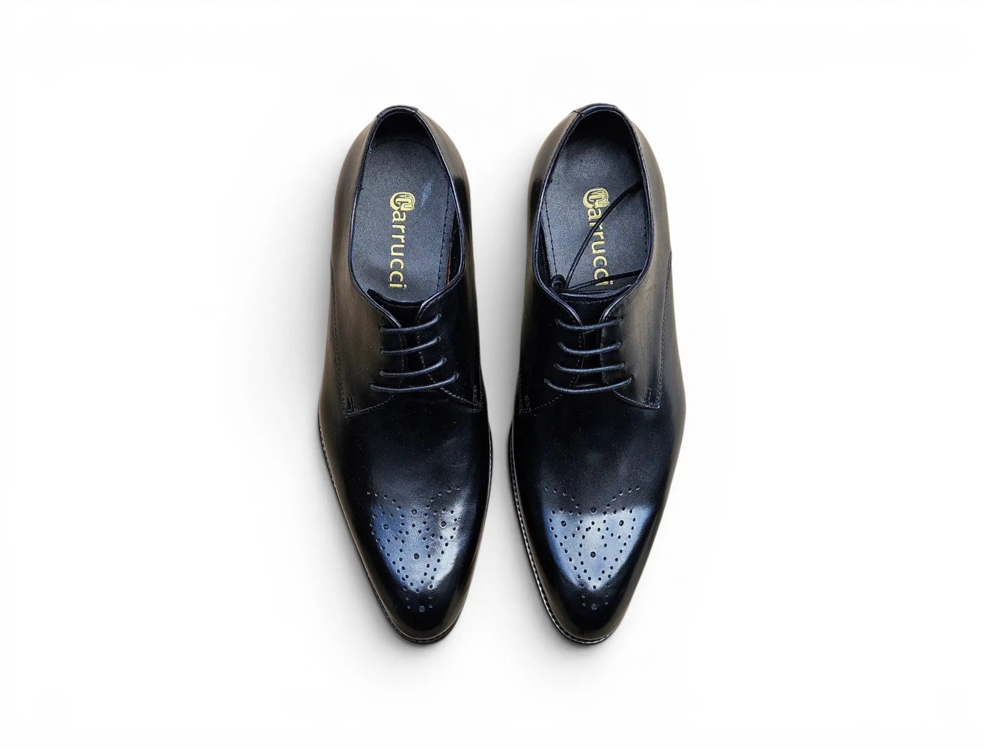 Signature Burnished Lace-up Derby Carrucci