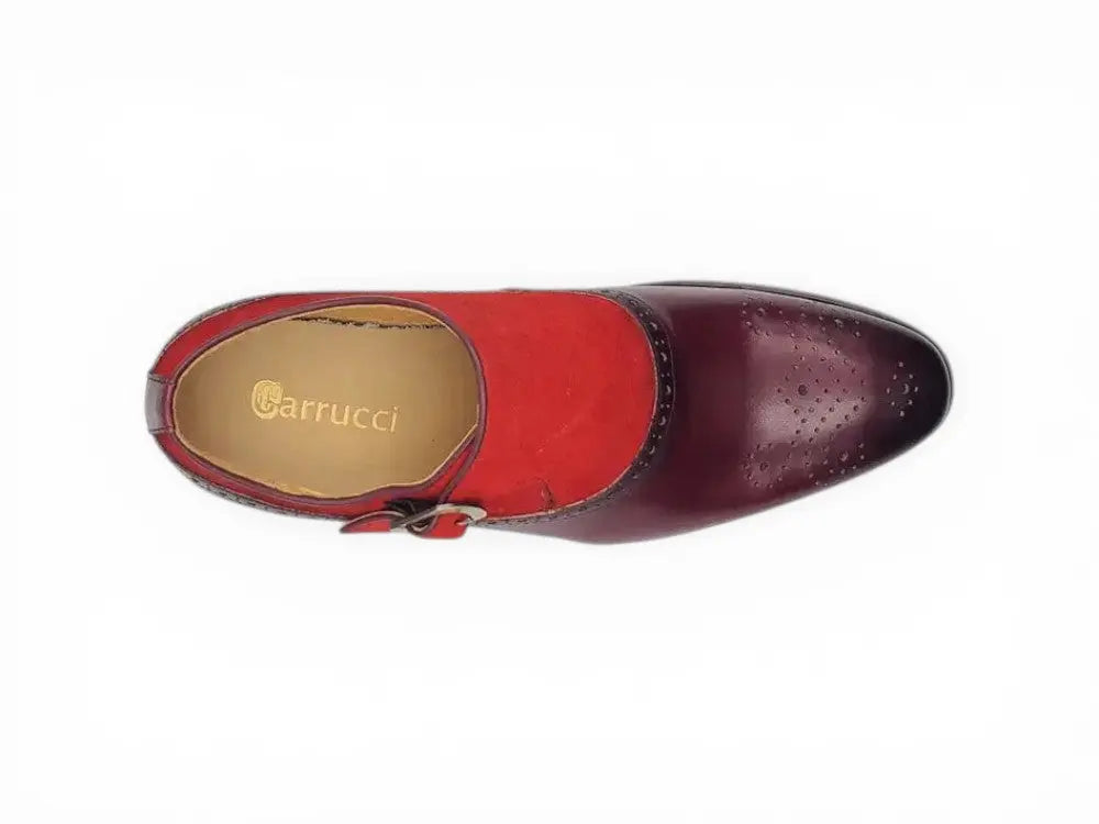 Multi Media Sling Style Single Monk Loafer Carrucci