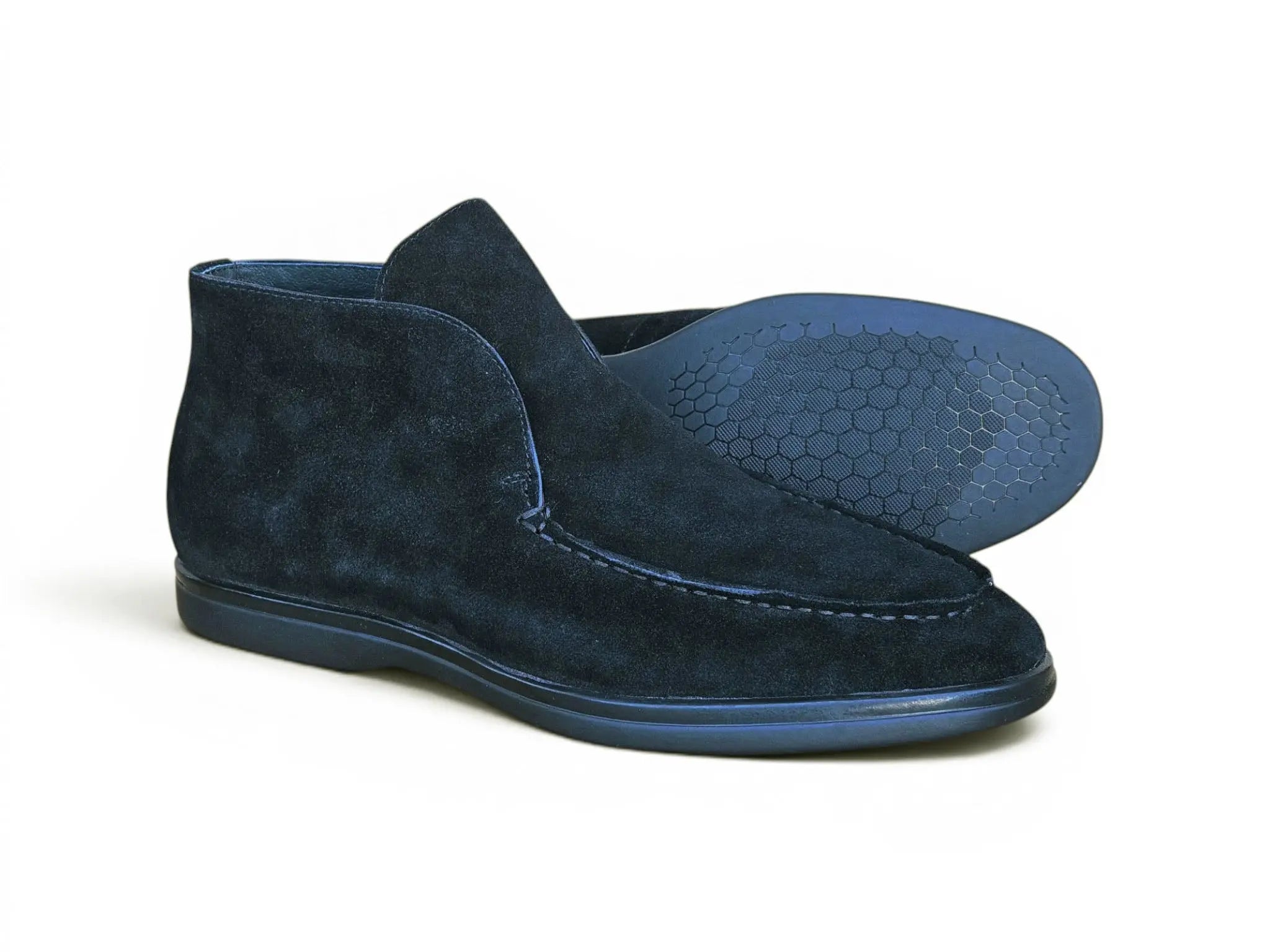 Soft Suede Comfort Loafer Carrucci