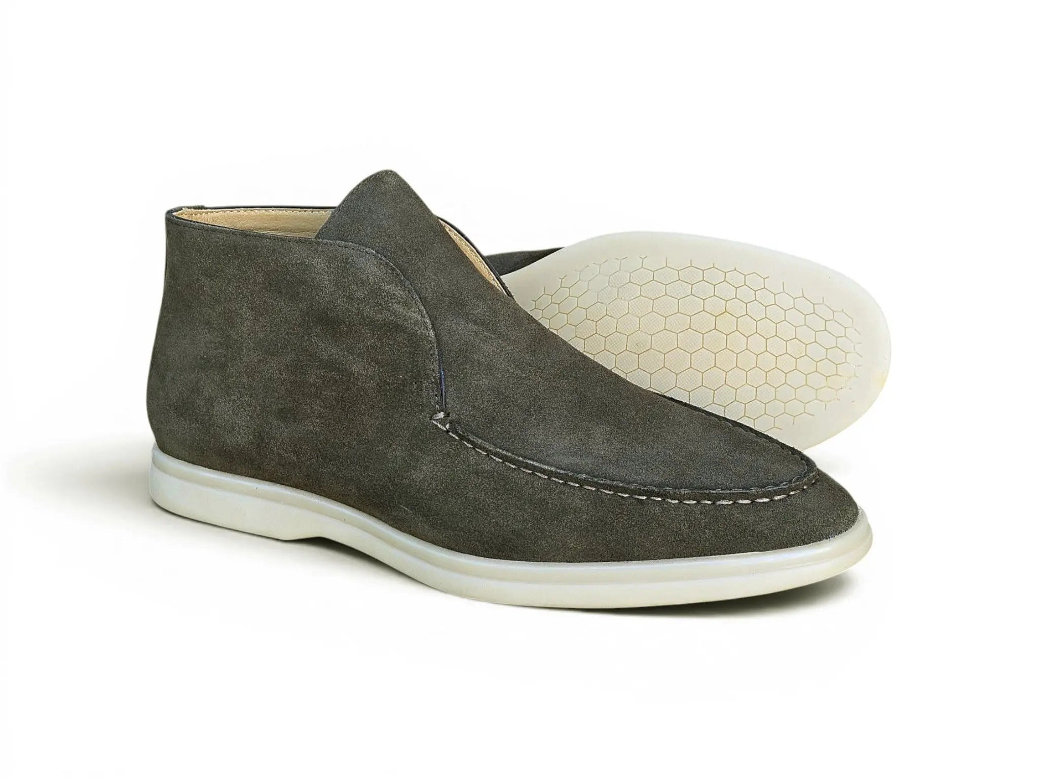 Soft Suede Comfort Loafer Carrucci