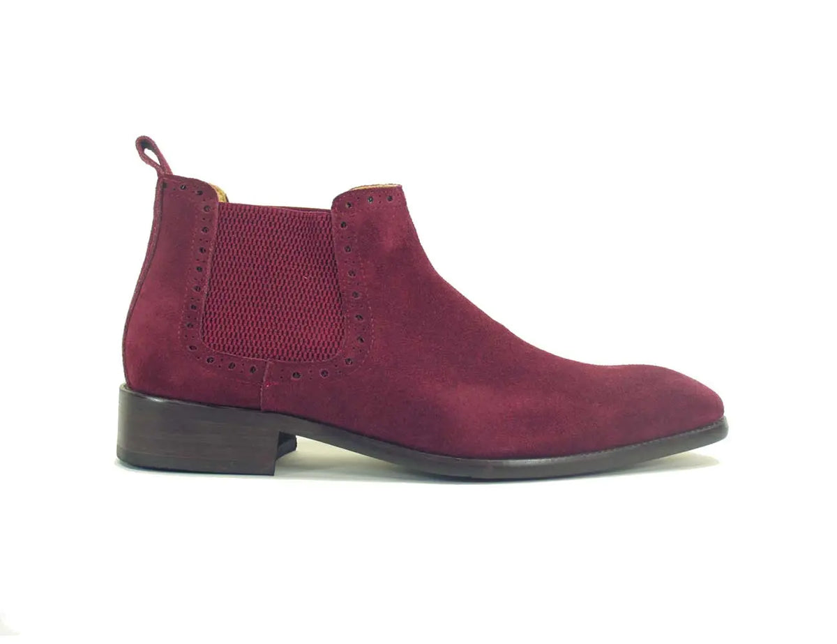 Carruci suede boots Leather & Suede Slip-On Boot - Carrucci Shoes main image 4