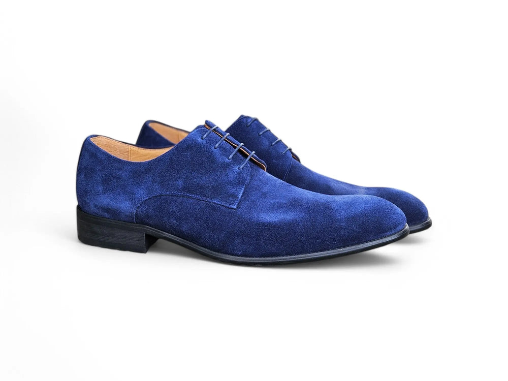 Suede Lace-up Shoes - Carrucci Shoes Burgundy / 10.5 Suede Lace-up Shoes - Carrucci Shoes Burgundy / 10.5