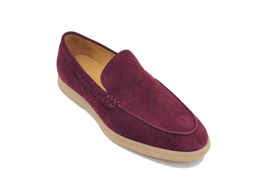 Supple Suede Loafer Carrucci