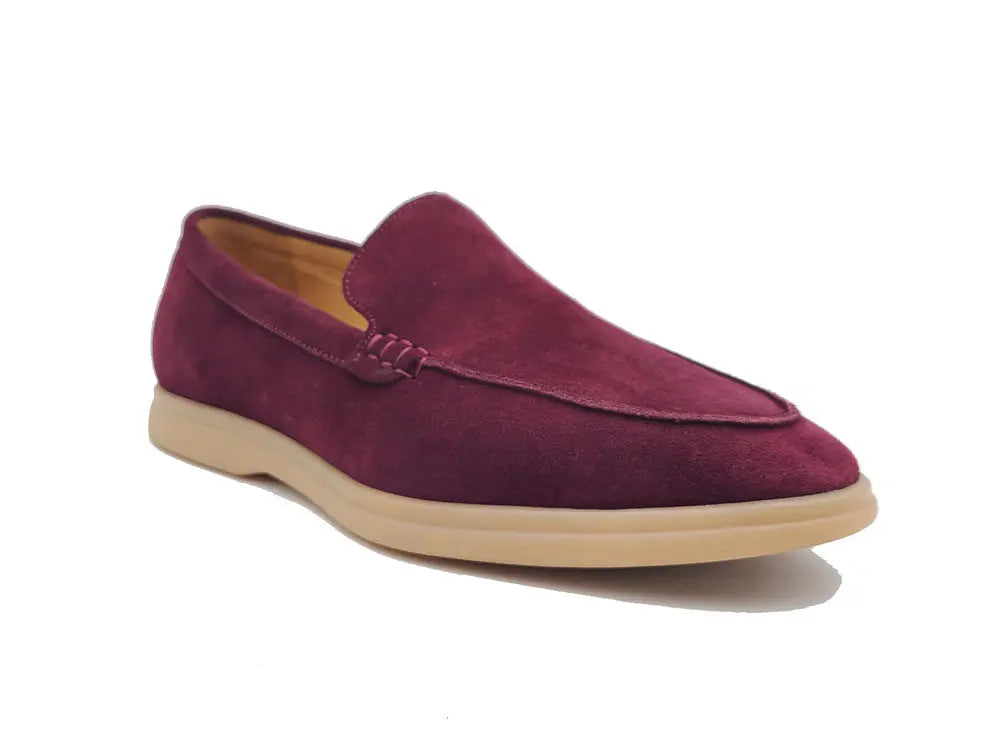 Supple Suede Loafer Carrucci