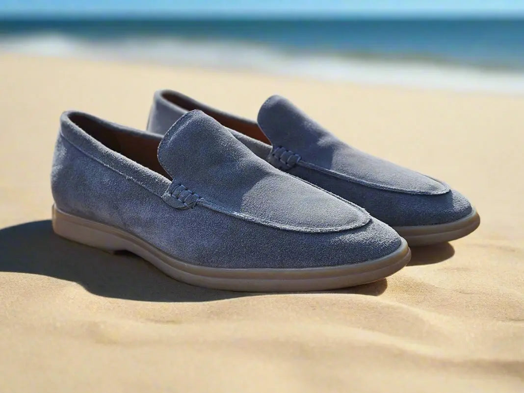 Supple Suede Loafer Carrucci