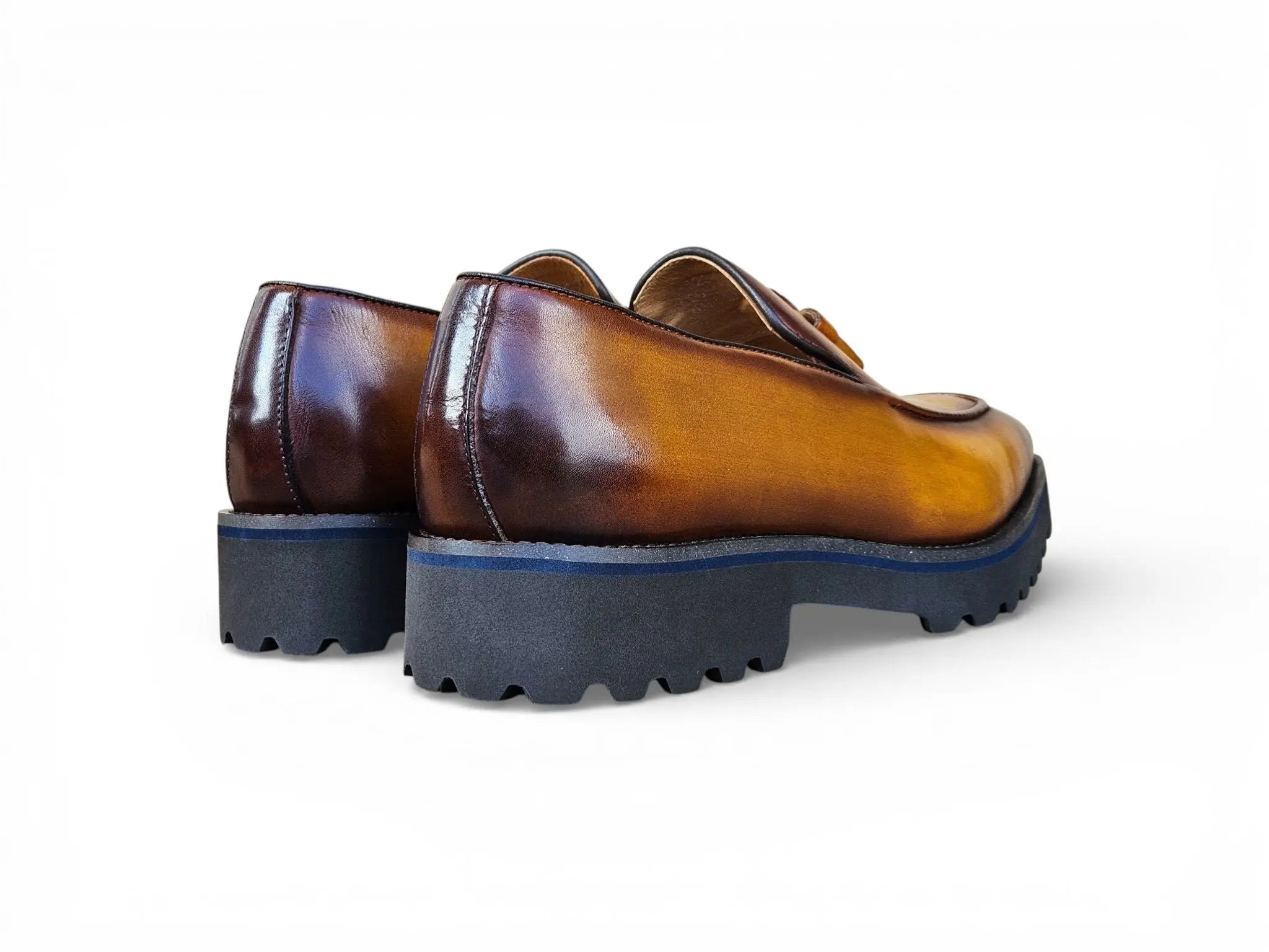 Tassel Loafer in Lug Sole Carrucci