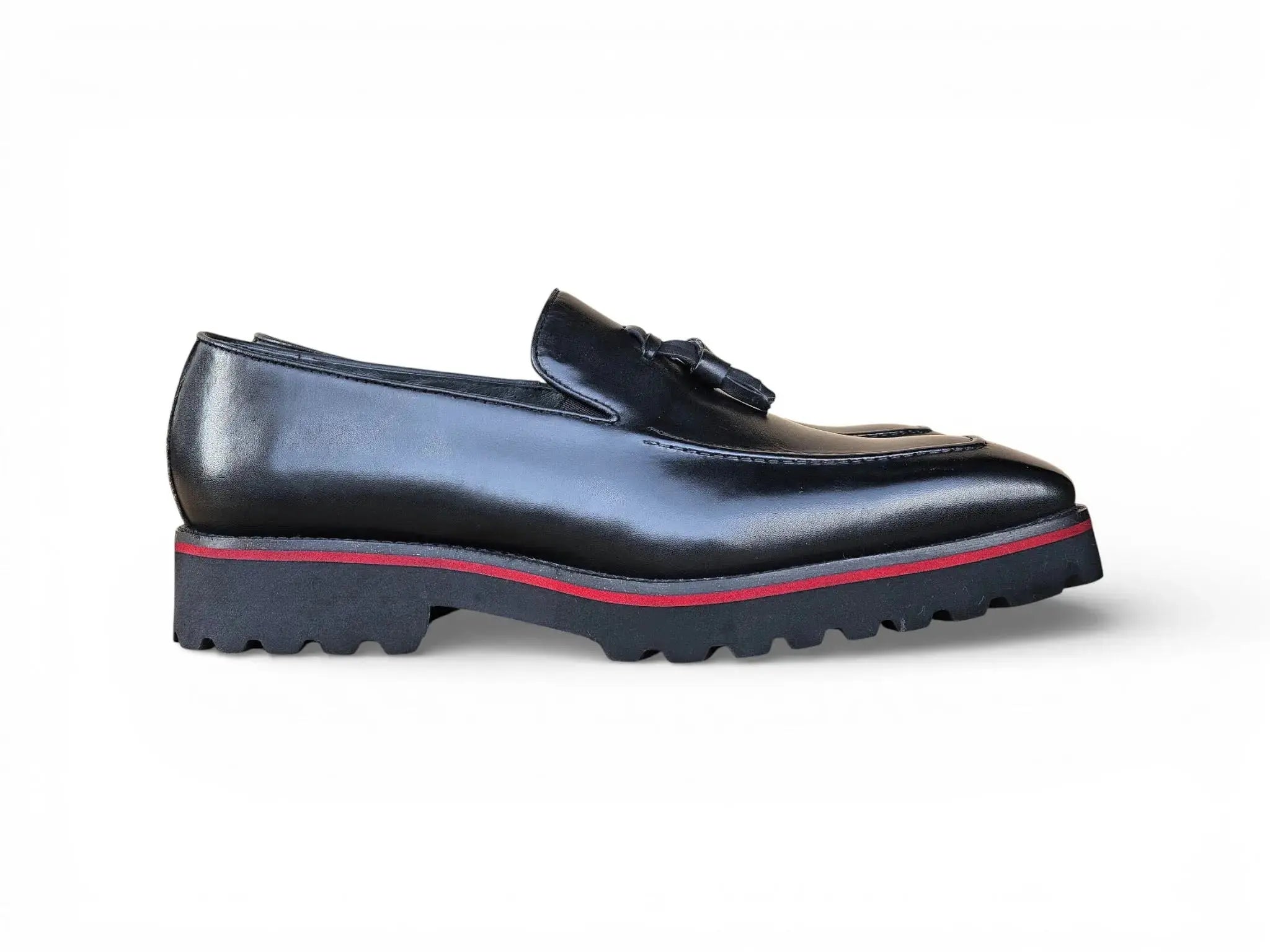 Tassel Loafer in Lug Sole Carrucci