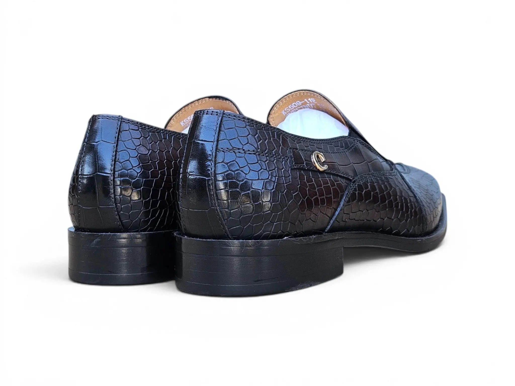 The Beaumont Embossed Loafer Carrucci