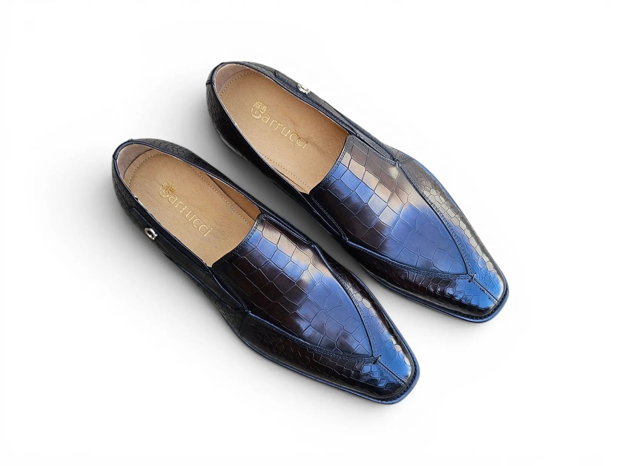 The Beaumont Embossed Loafer Carrucci