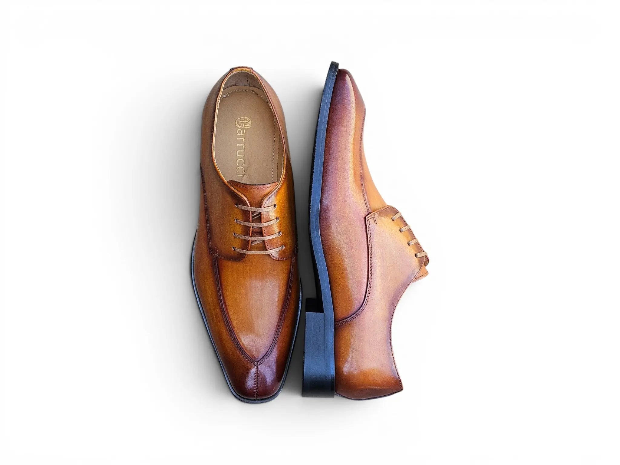 The Beaumont Split Toe Derby Carrucci Shoes