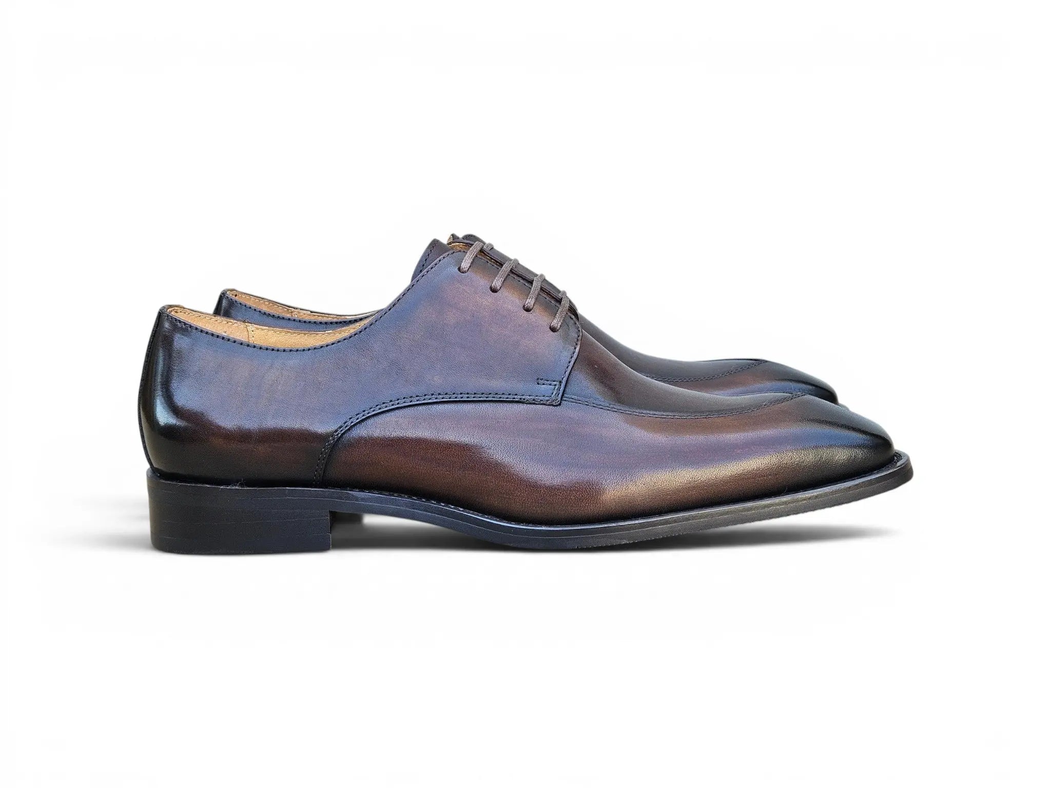 The Beaumont Split Toe Derby Carrucci Shoes