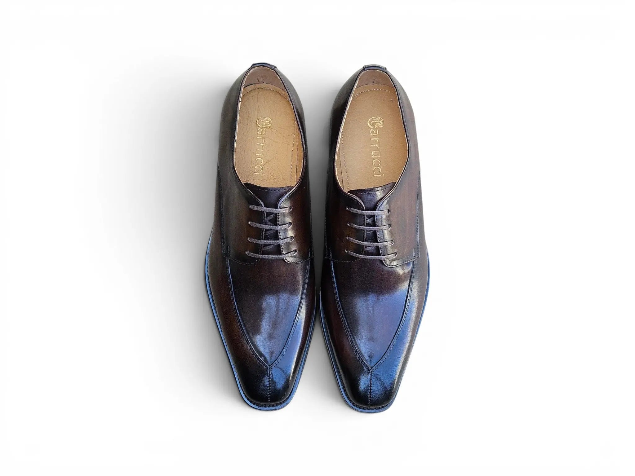 The Beaumont Split Toe Derby Carrucci Shoes