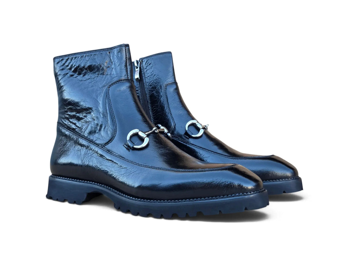 Torino Men’s Horsebit Lug Sole Boot Carrucci Shoes
