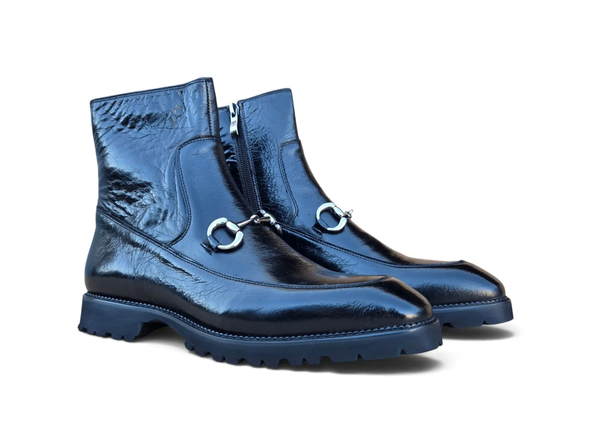 Torino Men’s Horsebit Lug Sole Boot Carrucci Shoes