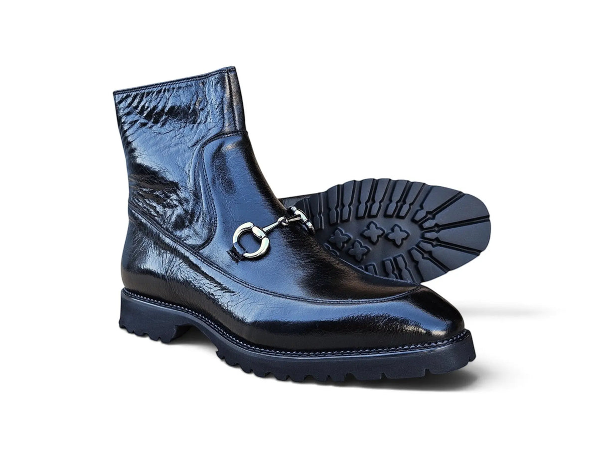 Torino Men’s Horsebit Lug Sole Boot Carrucci Shoes