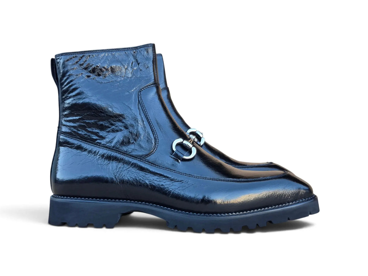 Torino Men’s Horsebit Lug Sole Boot Carrucci Shoes