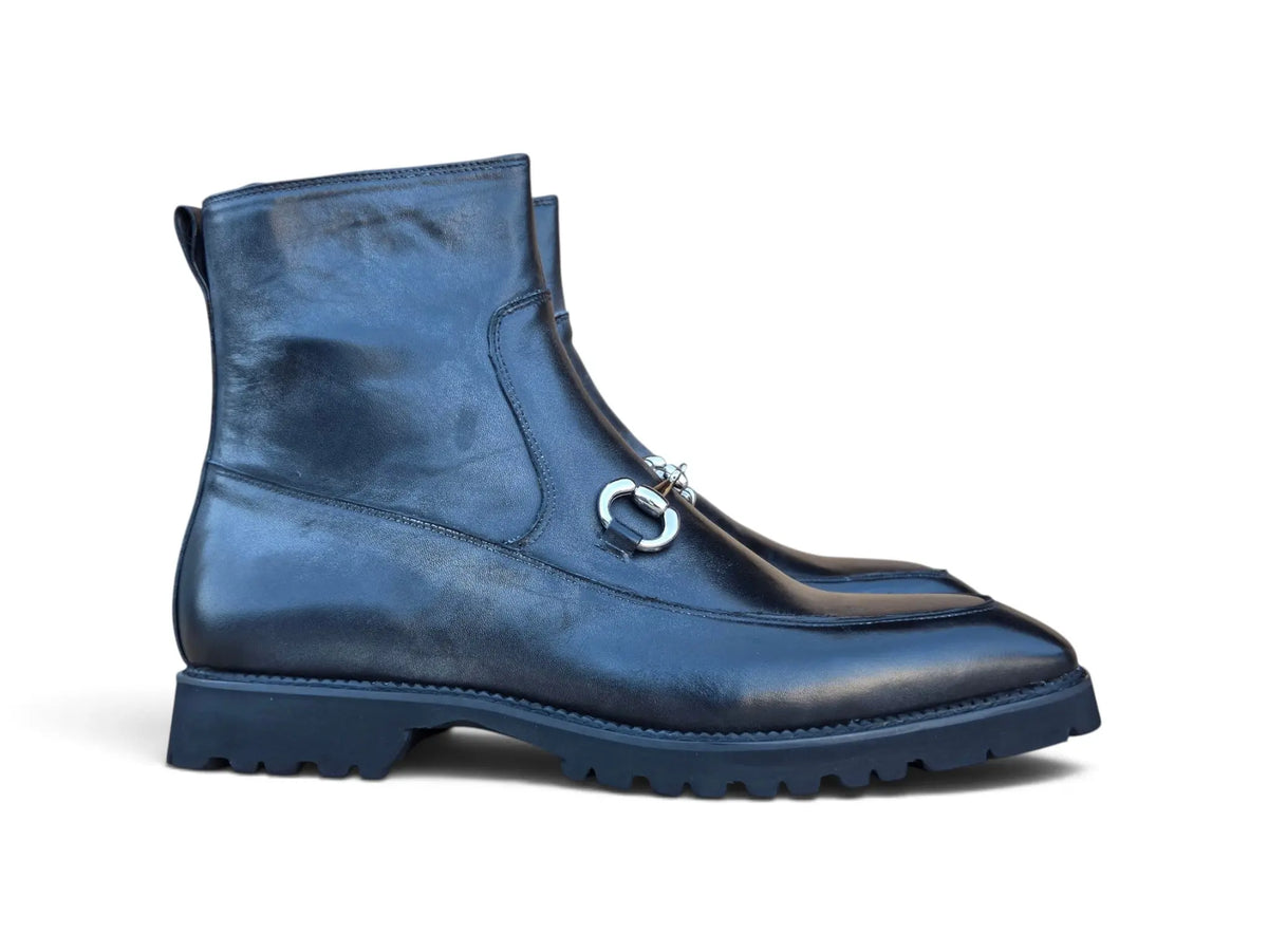 Torino Men’s Horsebit Lug Sole Boot Carrucci Shoes