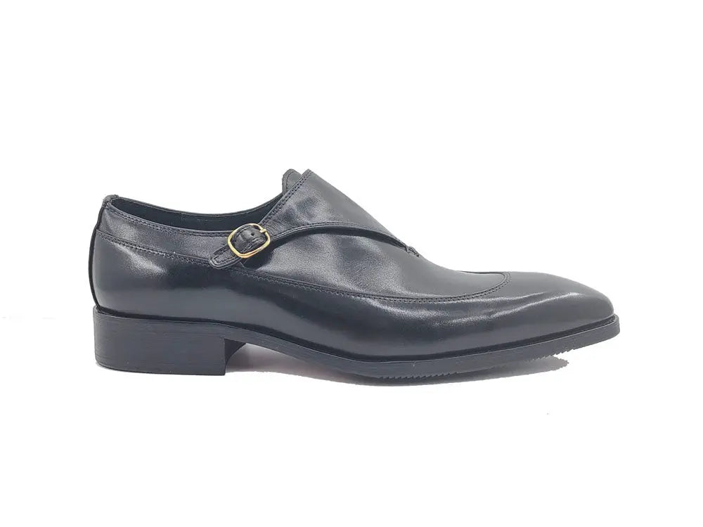 Tri-Tone Single Monk Strap Slip-on Carrucci