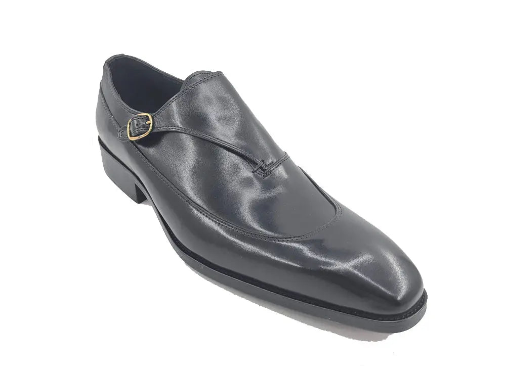 Tri-Tone Single Monk Strap Slip-on Carrucci