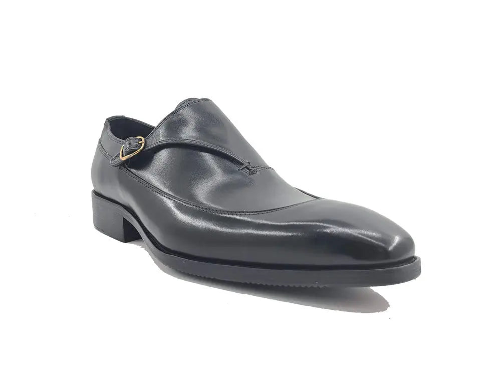 Tri-Tone Single Monk Strap Slip-on Carrucci