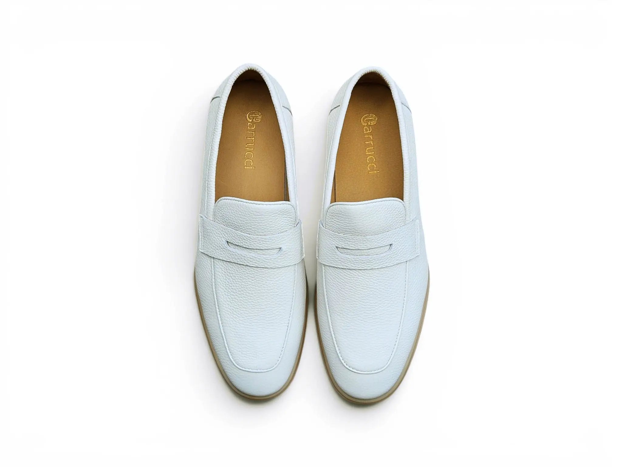 Tumble Calfskin Penny Loafer Carrucci