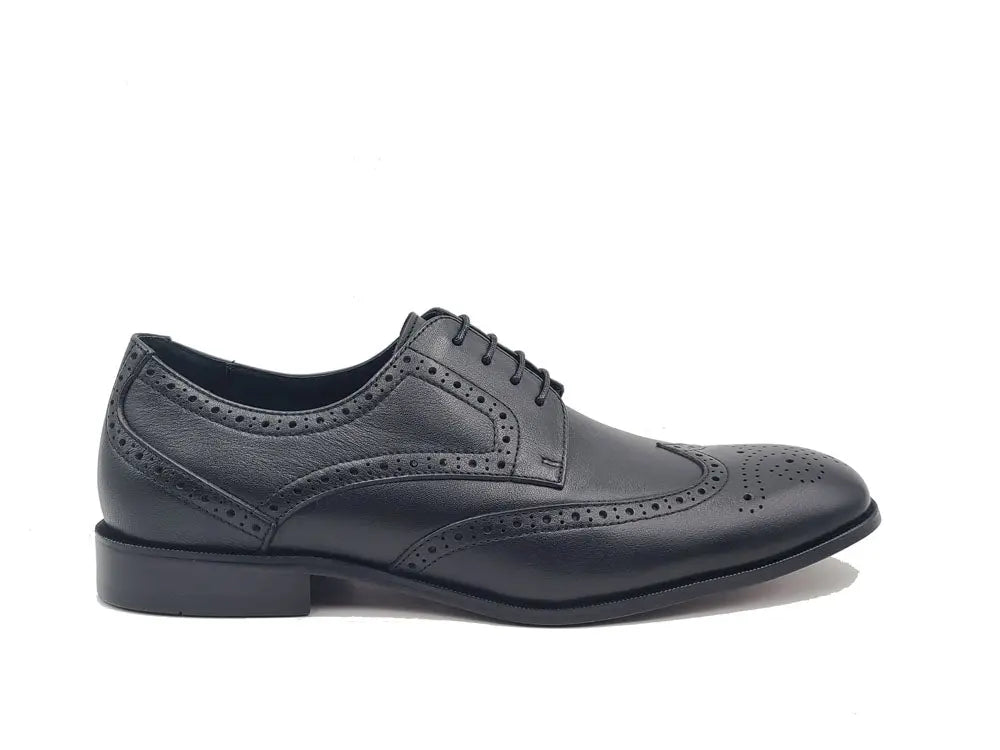 Tumbled Leather Blucher style Oxford with Flex Sole Carrucci