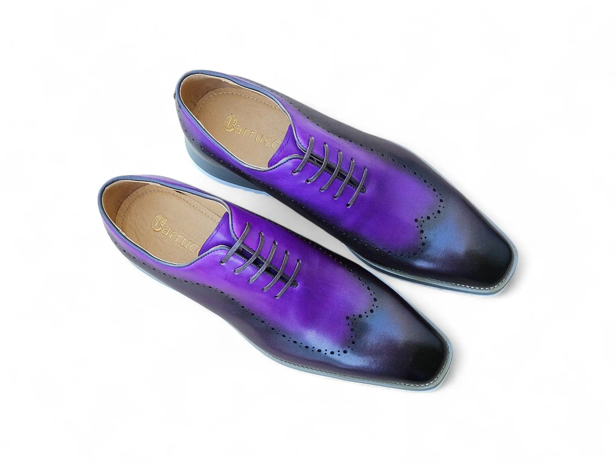 Two Tone Oxford With Lightweight Sole Carrucci