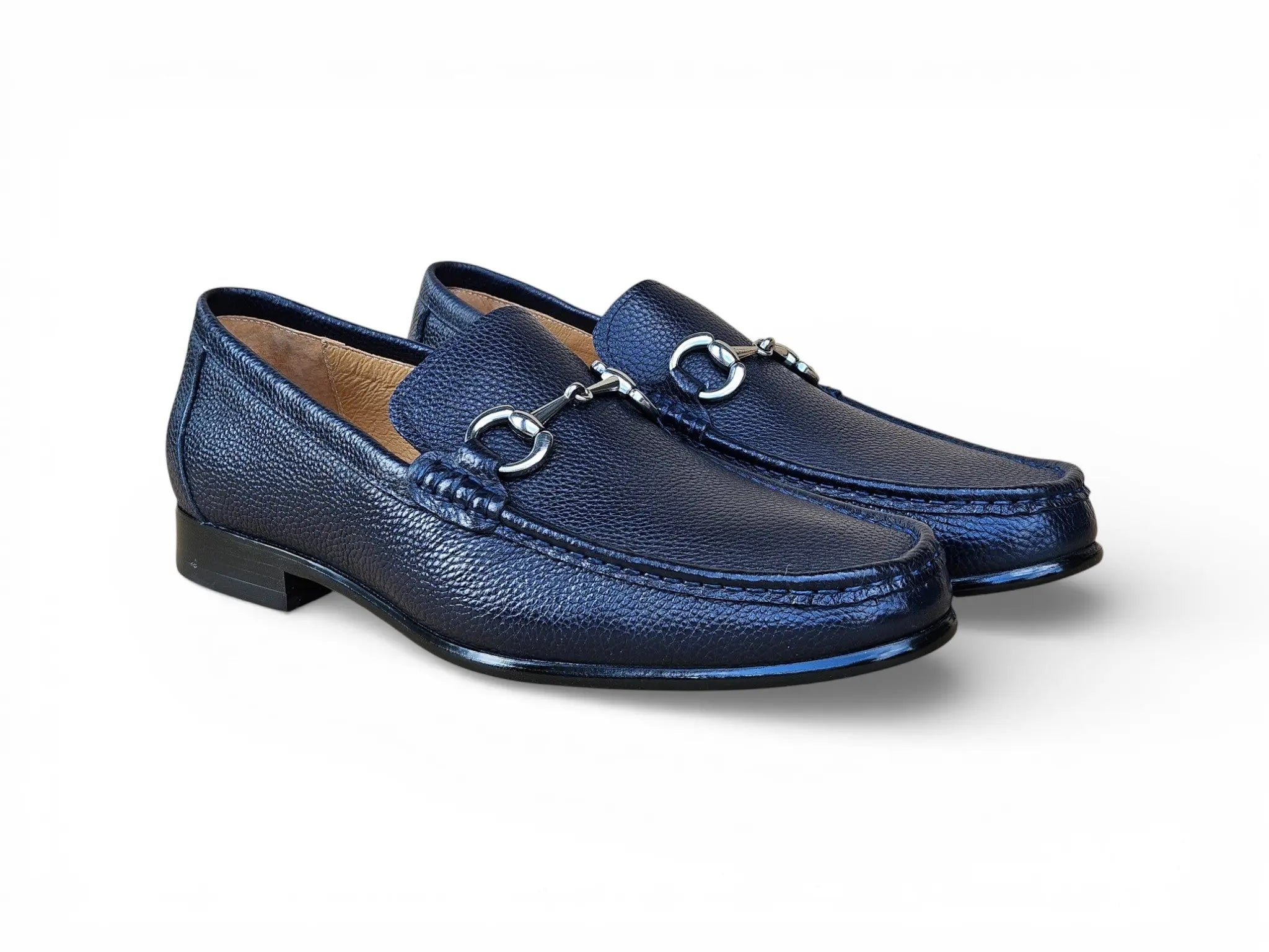Victor Horsebit Loafer Leather Sole Carrucci