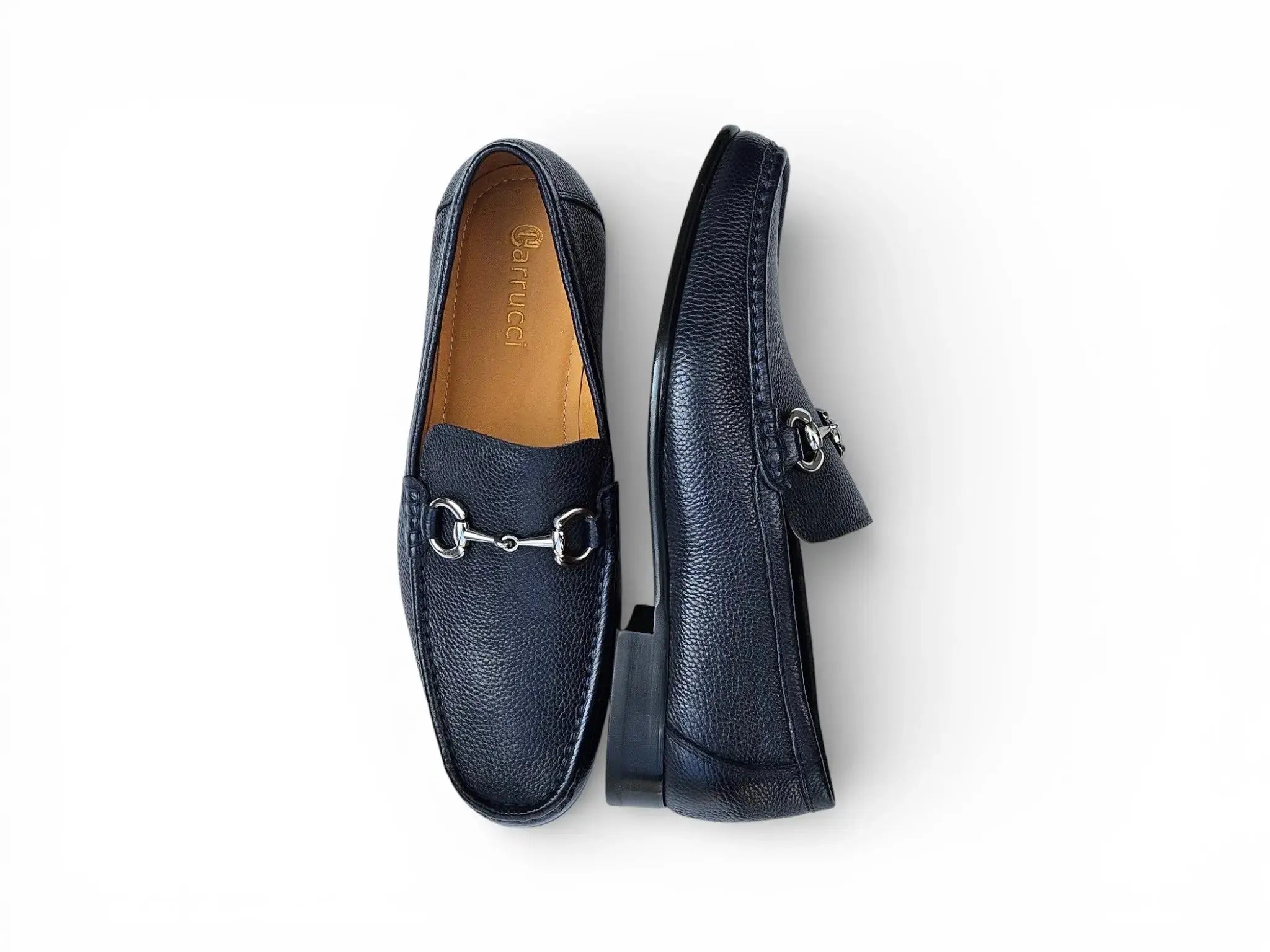 Victor Horsebit Loafer Leather Sole Carrucci