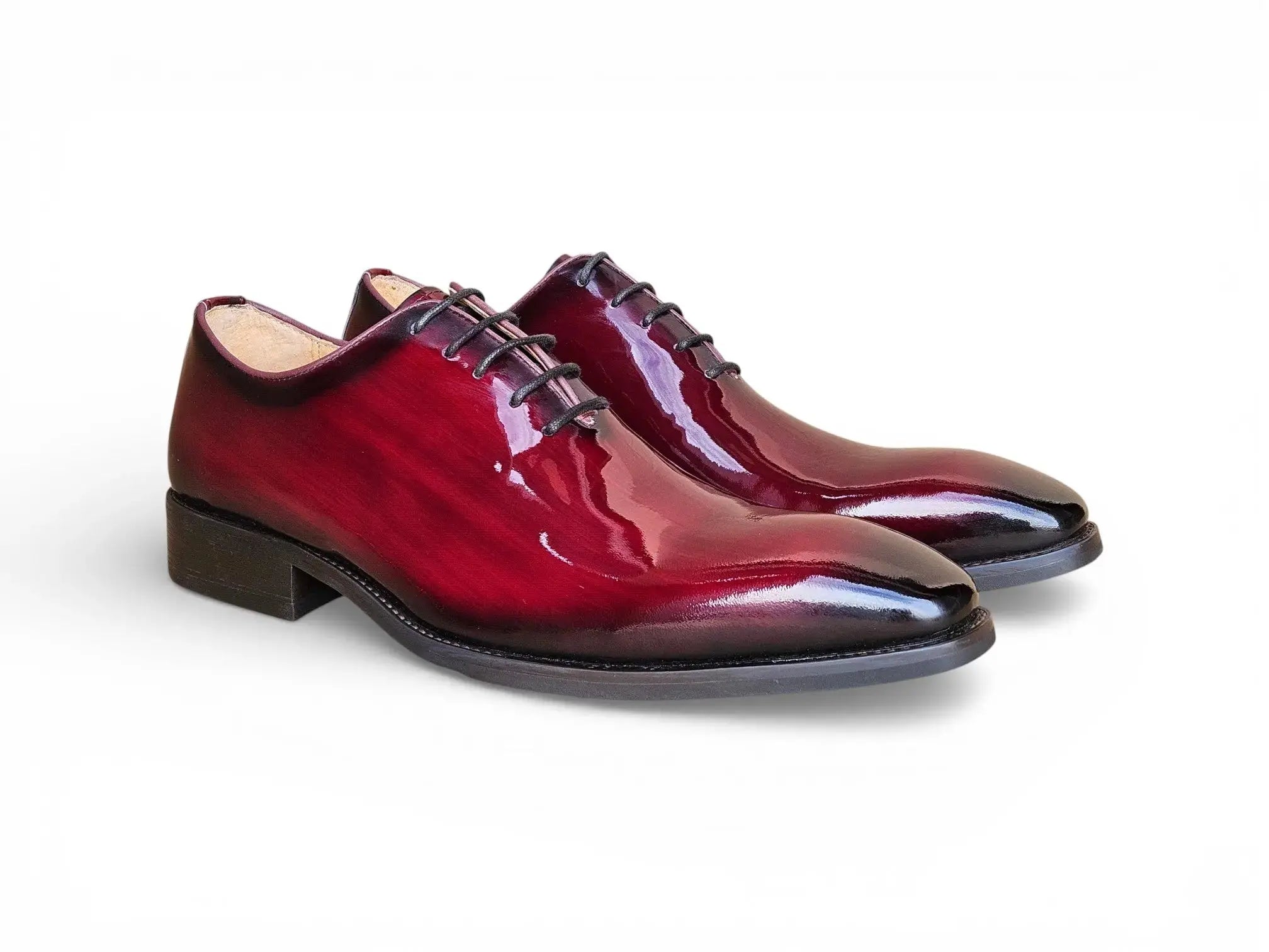Wholecut Patent Leather Oxford Carrucci