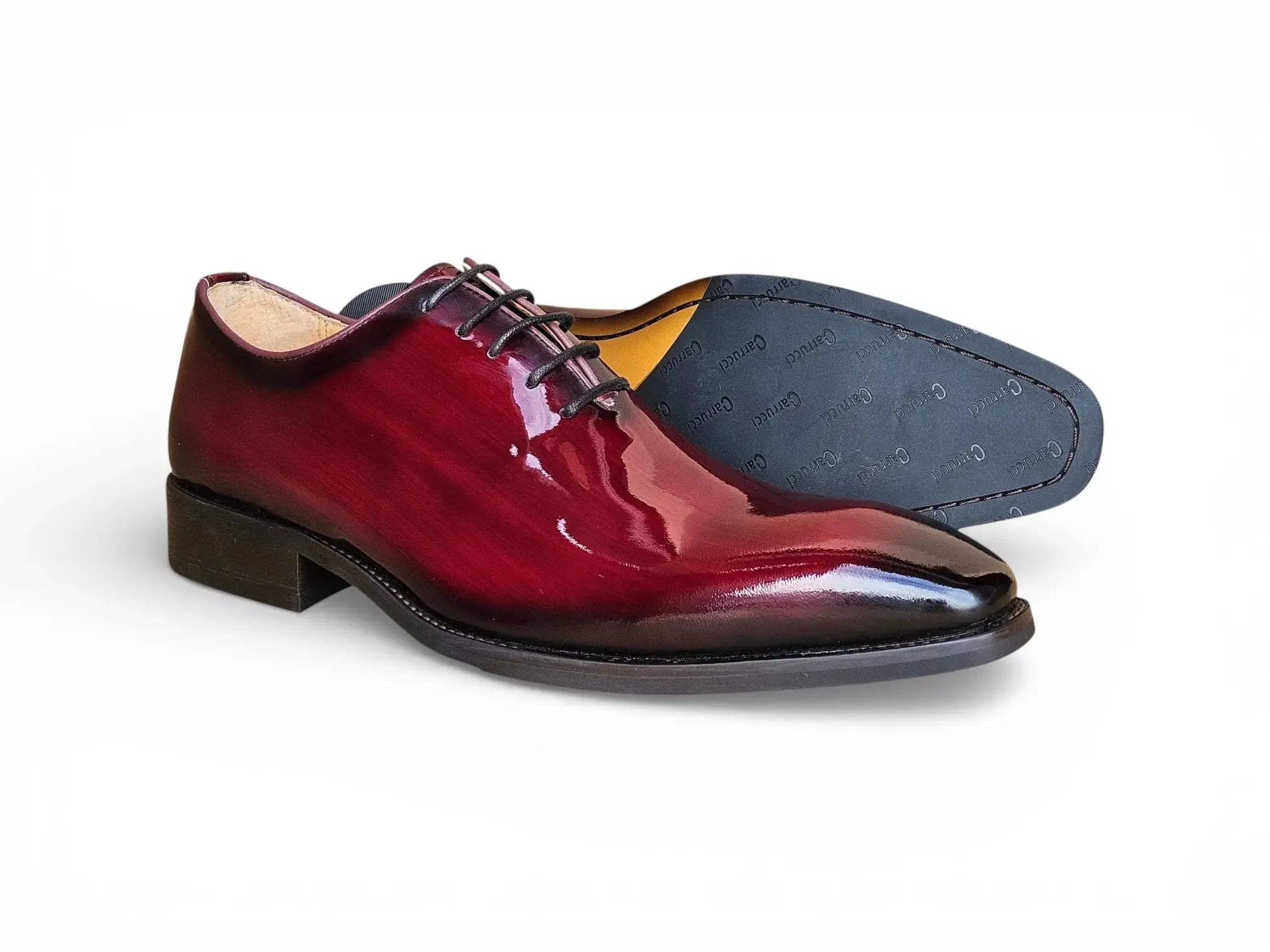 Wholecut Patent Leather Oxford Carrucci