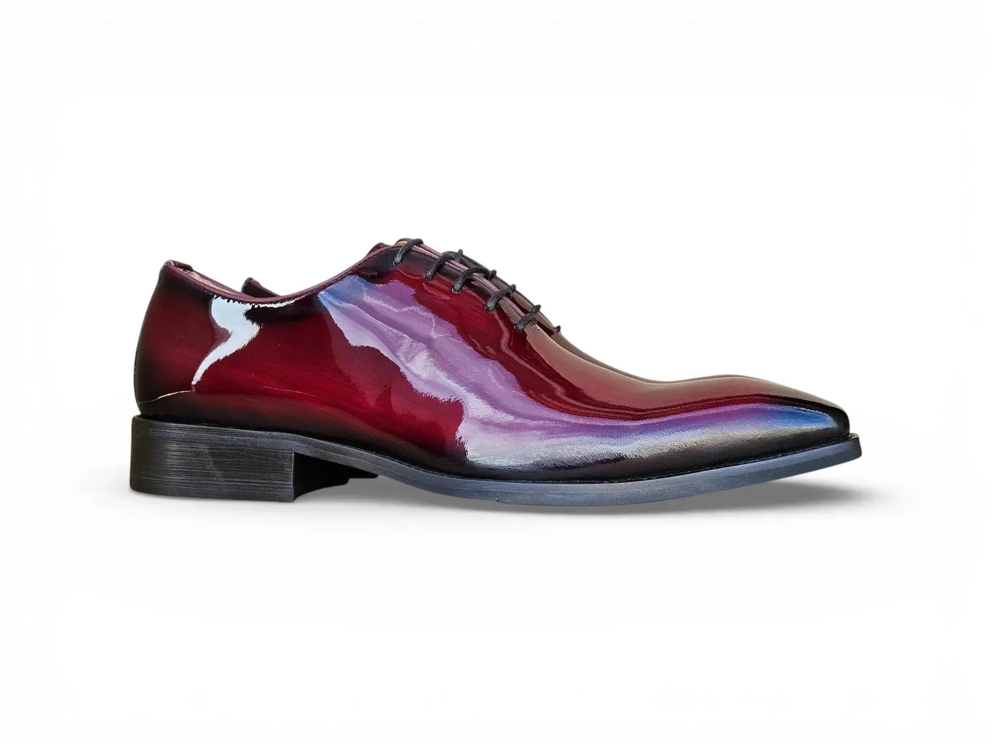 Wholecut Patent Leather Oxford Carrucci