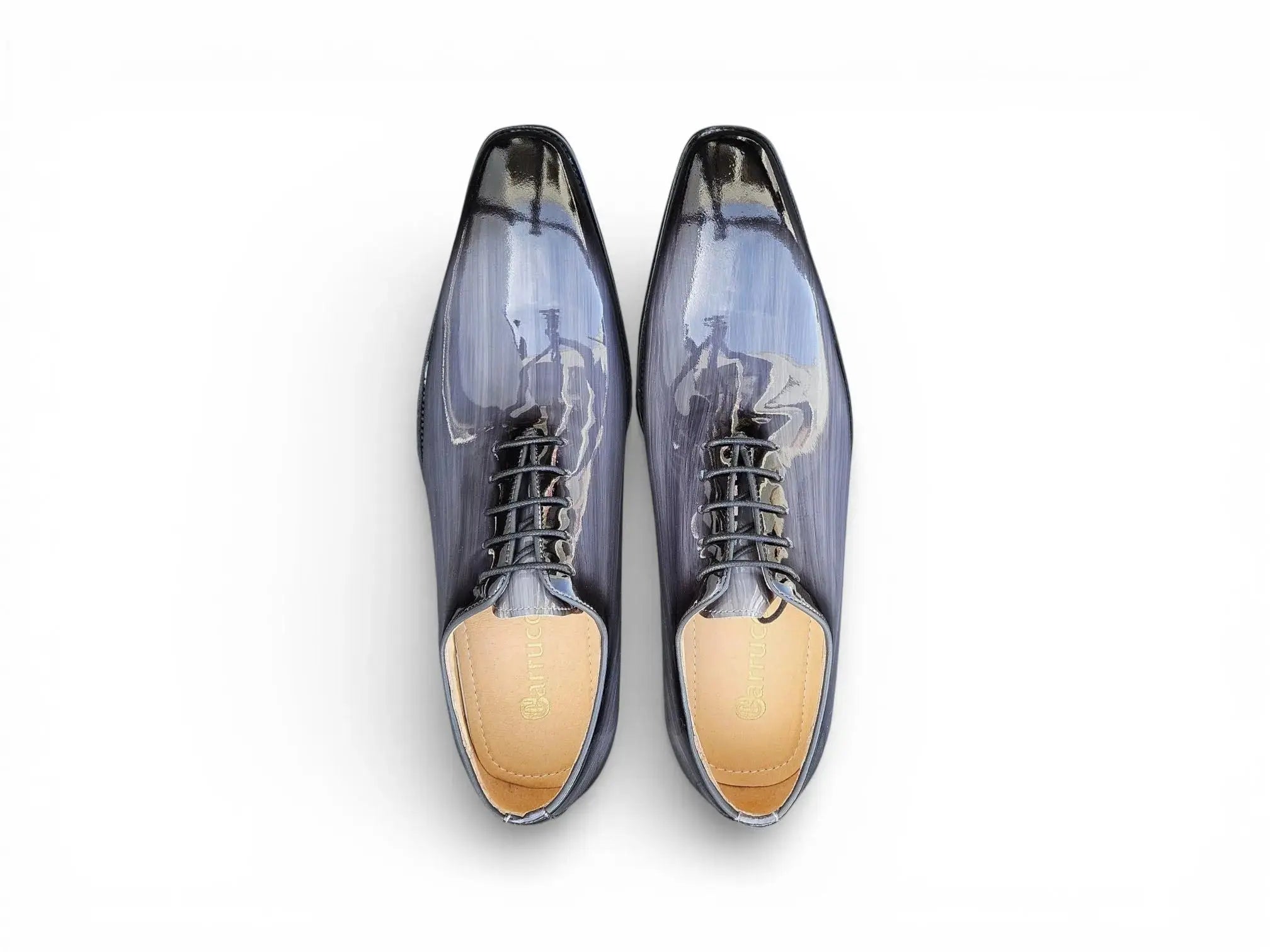 Wholecut Patent Leather Oxford Carrucci